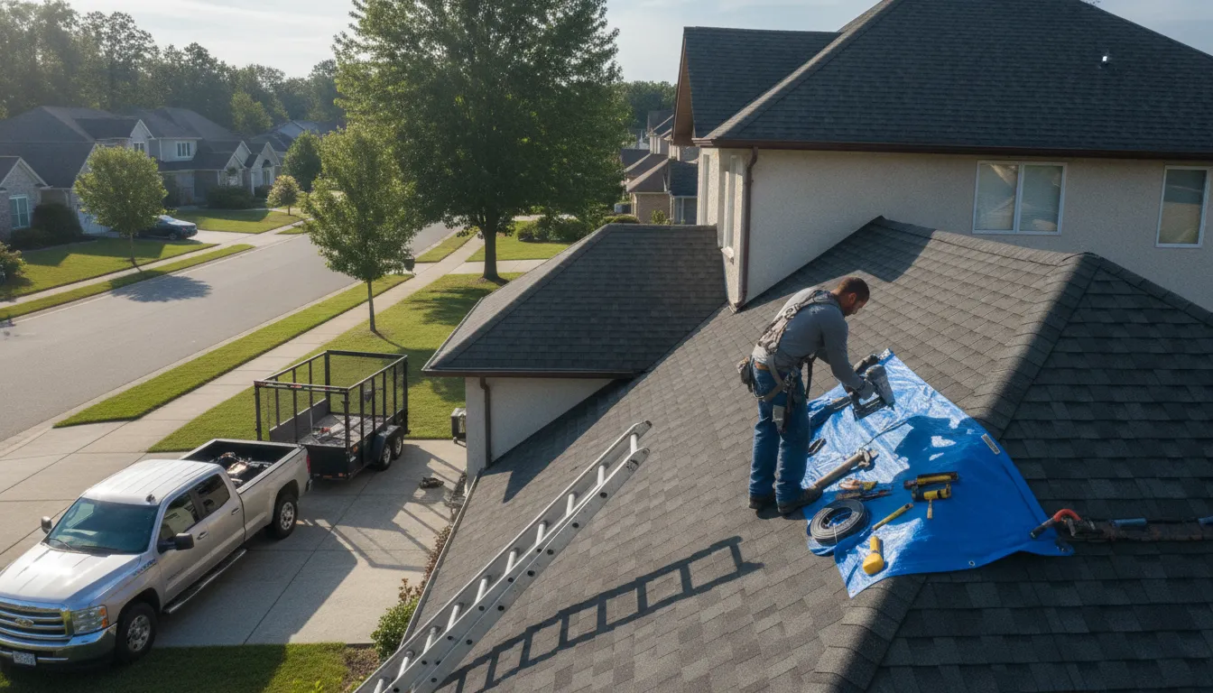 Roofing in Kasota